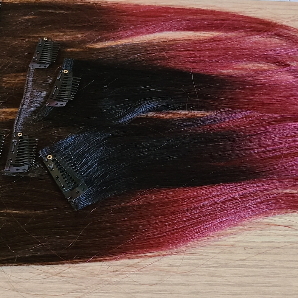 10 inch 🆕️ Brand New ❤ Clip in hair Extensions - Picture 2 of 8